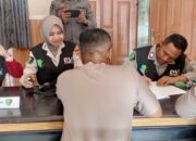 Setelah dilakukan Pemeriksaan, Ratusan Personel Polres Lotim Siap Amankan Tempat Pemungutan Suara
