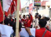 Polres Lotim Amankan Aksi Unras Dari LMND Kegiatan Berjalan Kondusif