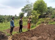 Sukseskan Program Ketahanan Pangan dan Pilkada Damai Bhabinkamtibmas Desa Semaya Lakukan Kunjungan Ke Warga Binaan