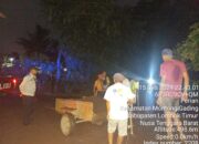 Bhabinkamtibmas Lakukan Patroli Blue Light Untuk Cegah Gangguan Kamtibmas Pasca Pilkada 2024