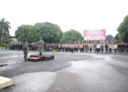 Guna Tahun Baru Yang Kondusif, Polres Lotim Lakukan Apel Kesiapan Pengamanan