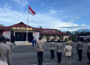 Simak Arahan Kasat Pol Airud Polres Lotim Saat Pimpin Apel Pagi