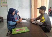 Bhabinkamtibmas Desa Kerumut Gelar Silaturahmi dan Koordinasi dengan TK PGRI Kerumut