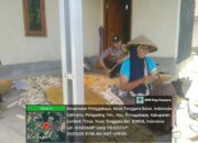 Bhabinkamtibmas Desa Kerumut Bantu Petani Olah Hasil Panen Jagung