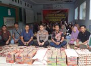 Satreskrim Polres Lombok Timur Santuni Anak Yatim di Panti Asuhan Darul Aitam 