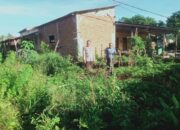 Bhabinkamtibmas Desa Keselet Cek Lahan Ketahanan Pangan Bersama Kawil