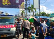 Polres Lombok Timur Gelar Operasi Bina Kusuma 2025 di Pasar Labuhan Lombok