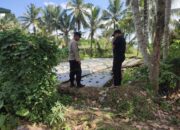 Bhabinkamtibmas Desa Paokmotong Lakukan Monitoring Tanaman Pekarangan Bergizi