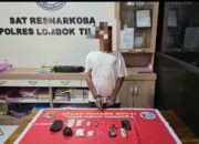 Polres Lotim Ringkus Terduga Pengedar Narkoba