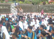 Kanit Binmas Polsek Masbagik Beri Edukasi Kenakalan Remaja, Tertib Lalu Lintas, dan Bahaya Narkoba di SMPN 02 Masbagik