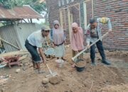 Bhabinkamtibmas Desa Bagik Papan Laksanakan Silaturahmi, Gotong Royong, Dan Himbauan Kamtibmas