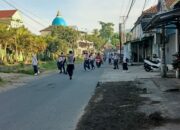 Bhabinkamtibmas Montong Gading Laksanakan Giat Rawan Pagi di Depan SMP Negeri 1 Montong Gading