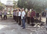 Kasi Propam Polres Lotim Sosialisasikan Whistle Blower System dan SP4N-LAPOR di Polsek Sakra Barat