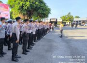 Kapolres Lombok Timur Sosialisasikan Whistle Blower System dan SP4N LAPOR kepada Anggota