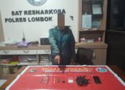 Satres Narkoba Polres Lotim Bongkar Peredaran Sabu