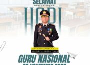 Kapolres Lombok Timur Sampaikan Ucapan Selamat Hari Guru Nasional 2025